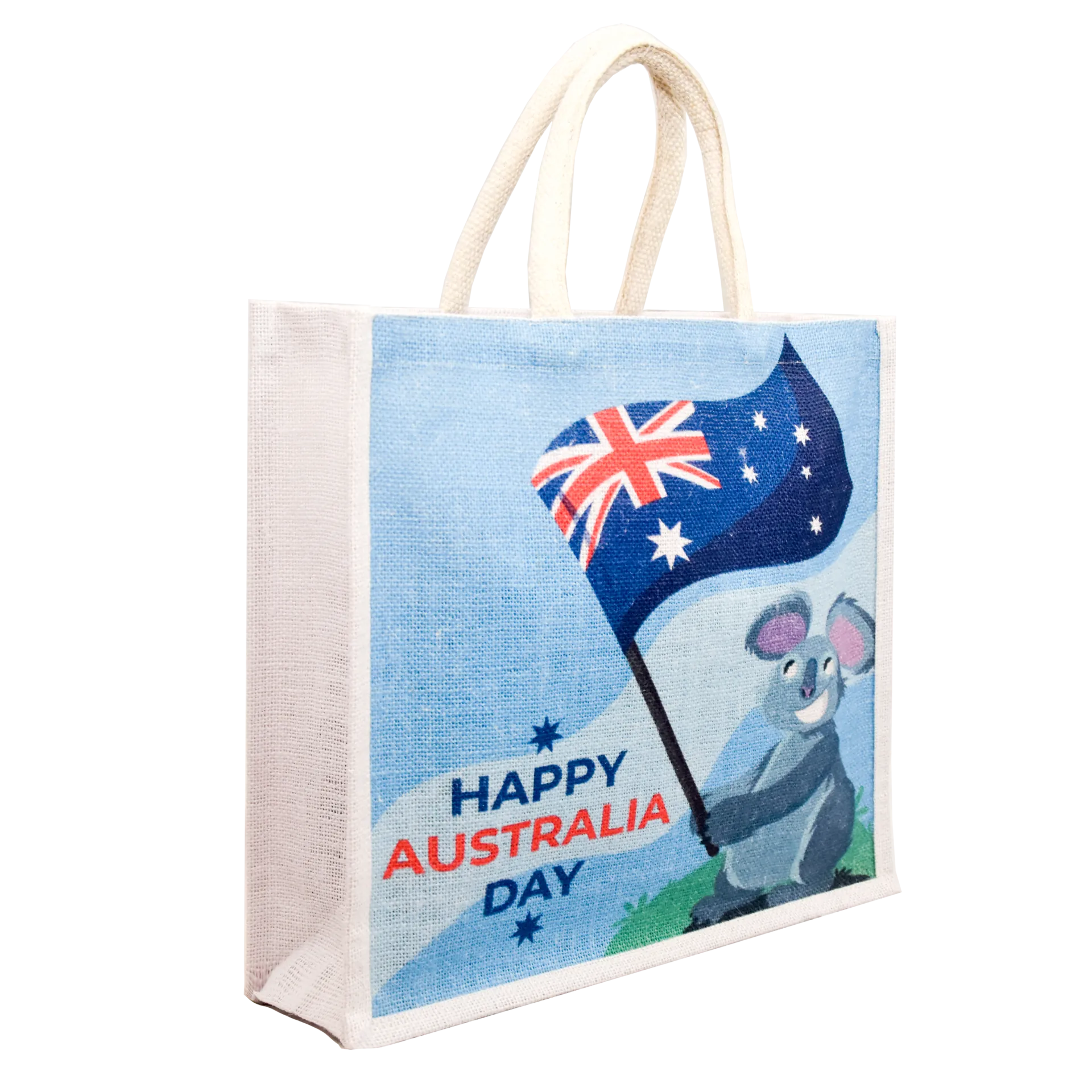 Floral Jute Bag