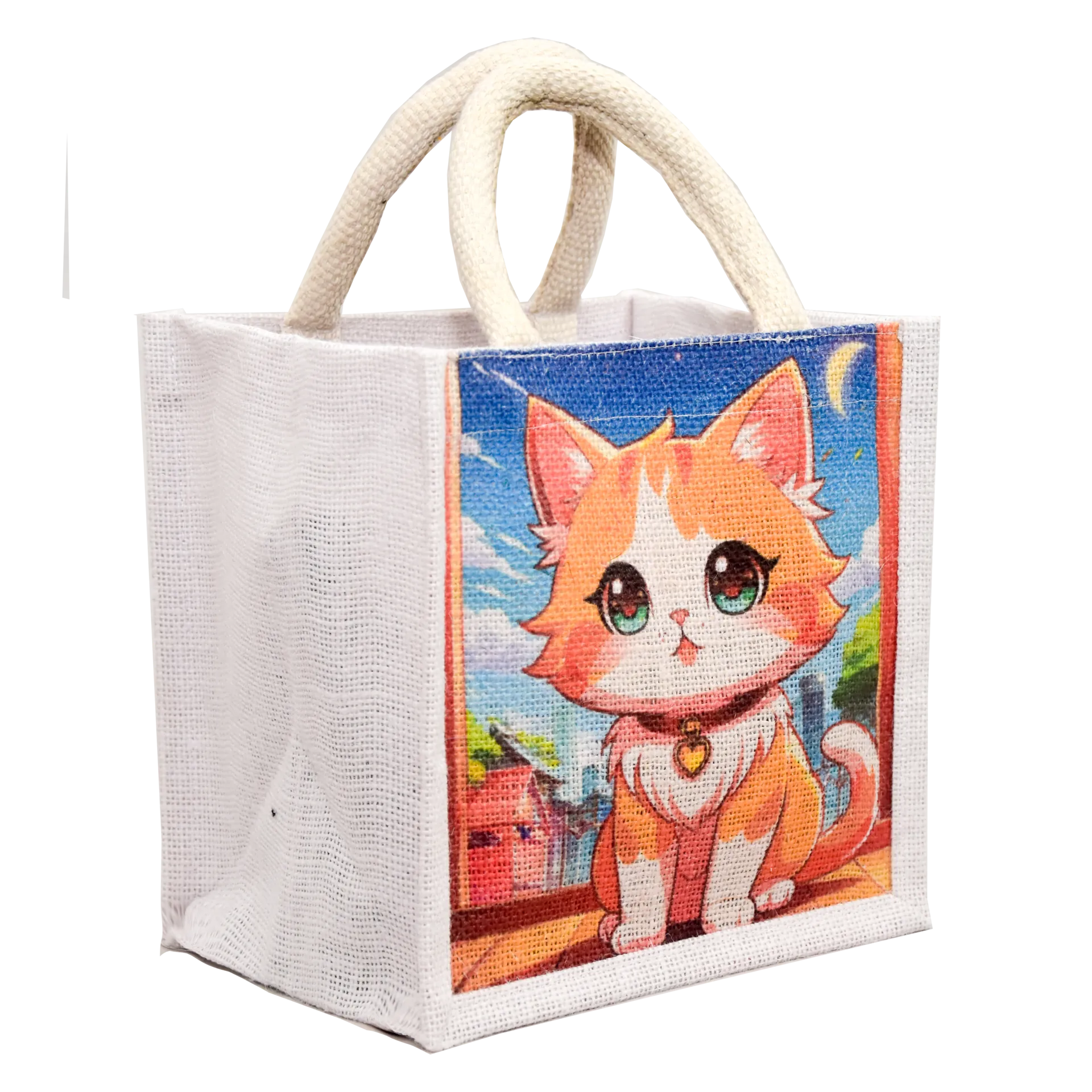 Butterfly Jute Bag