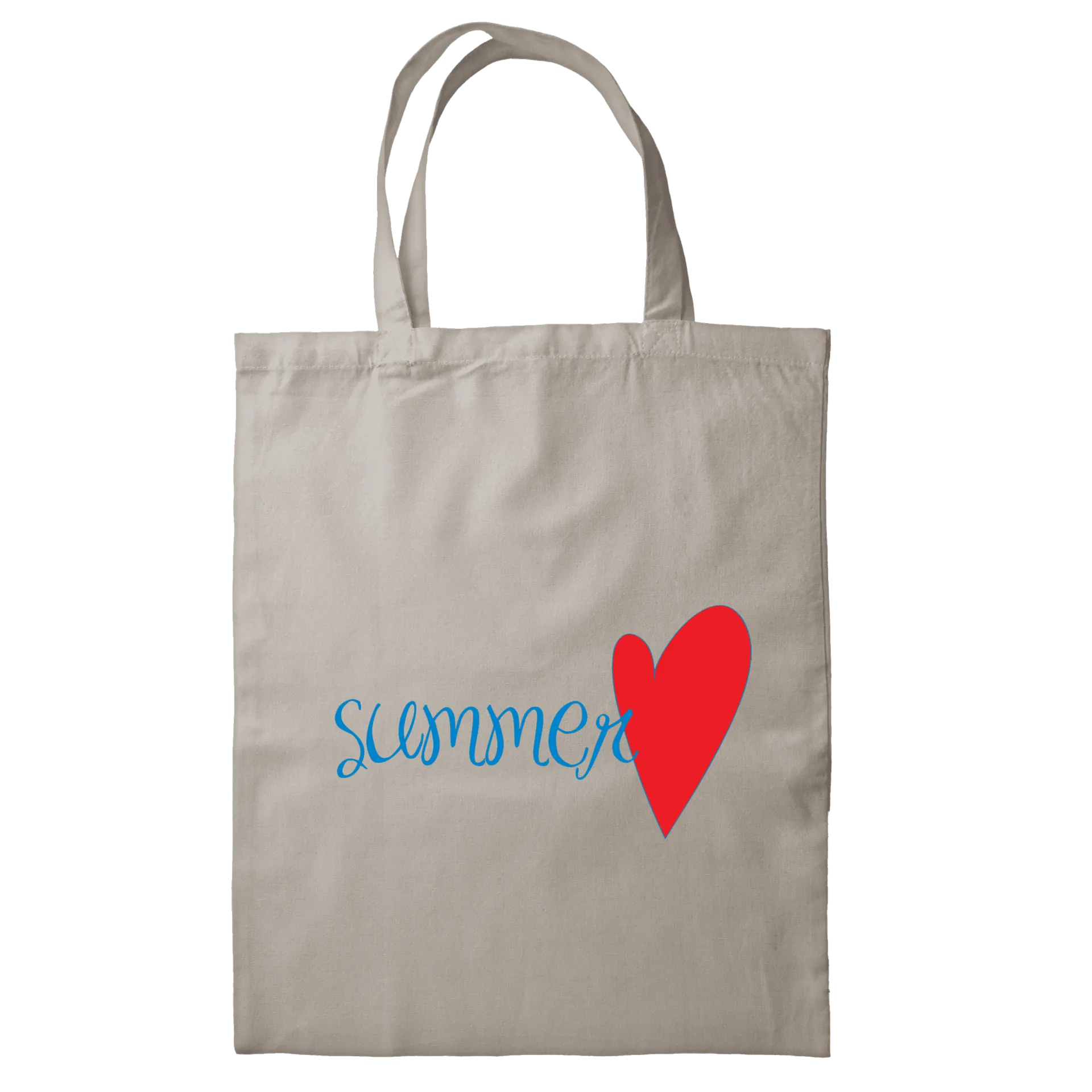 Two-Tone Canvas Tote Bag
