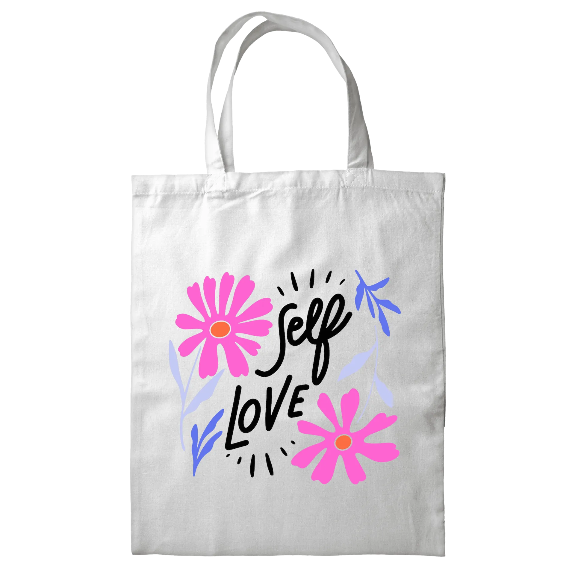 Self Love Club Heart Tote Bag