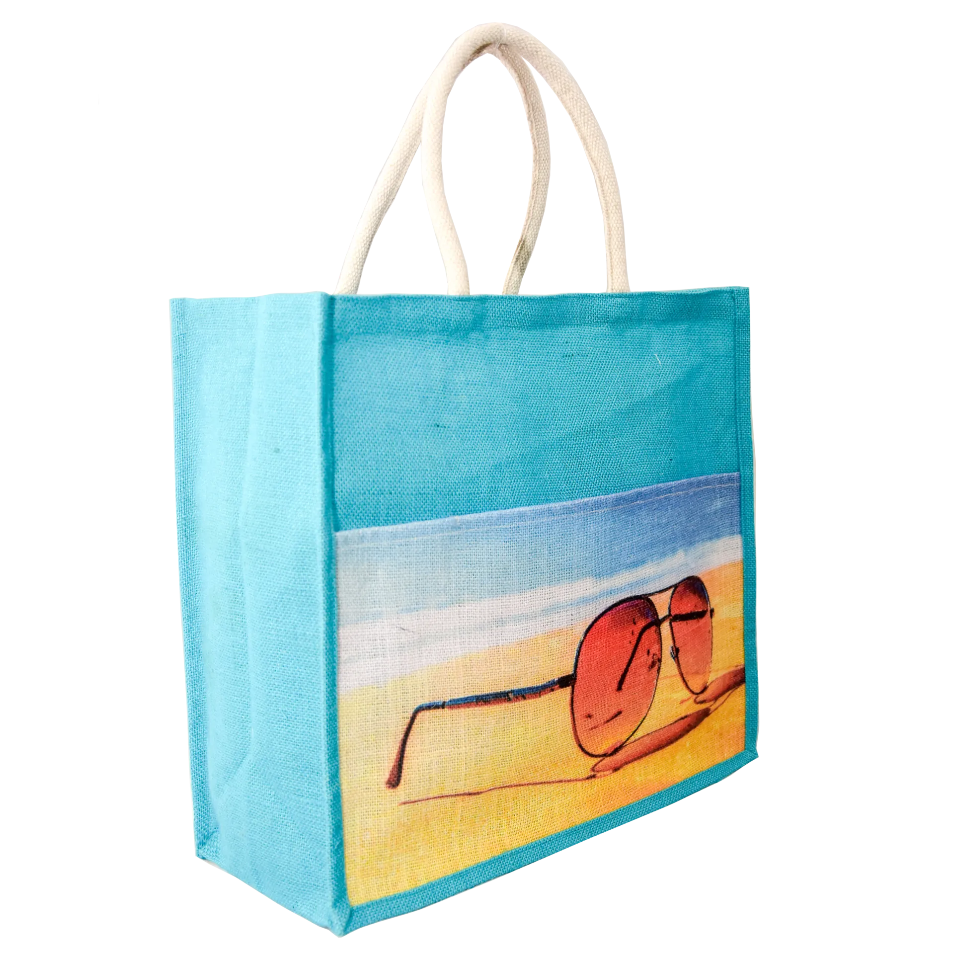 Floral Jute Bag