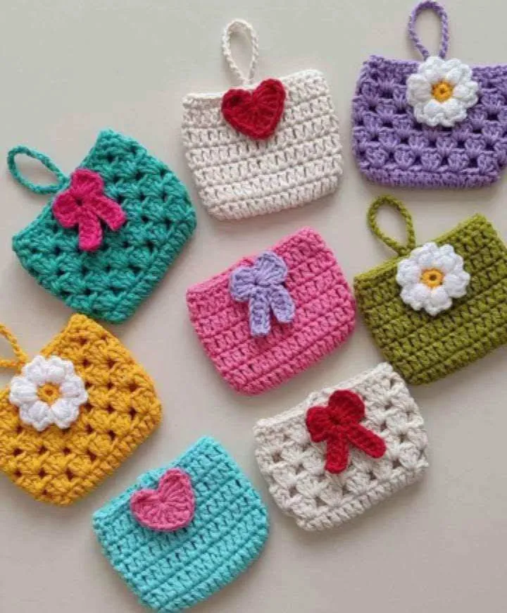 Crochet Sunflower Bouquet