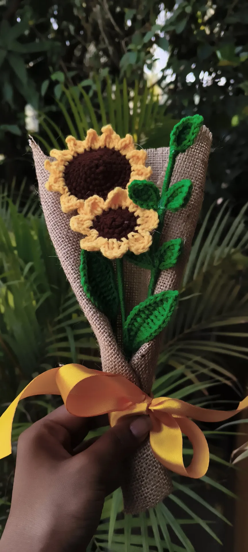 Crochet Flower Shadow Box