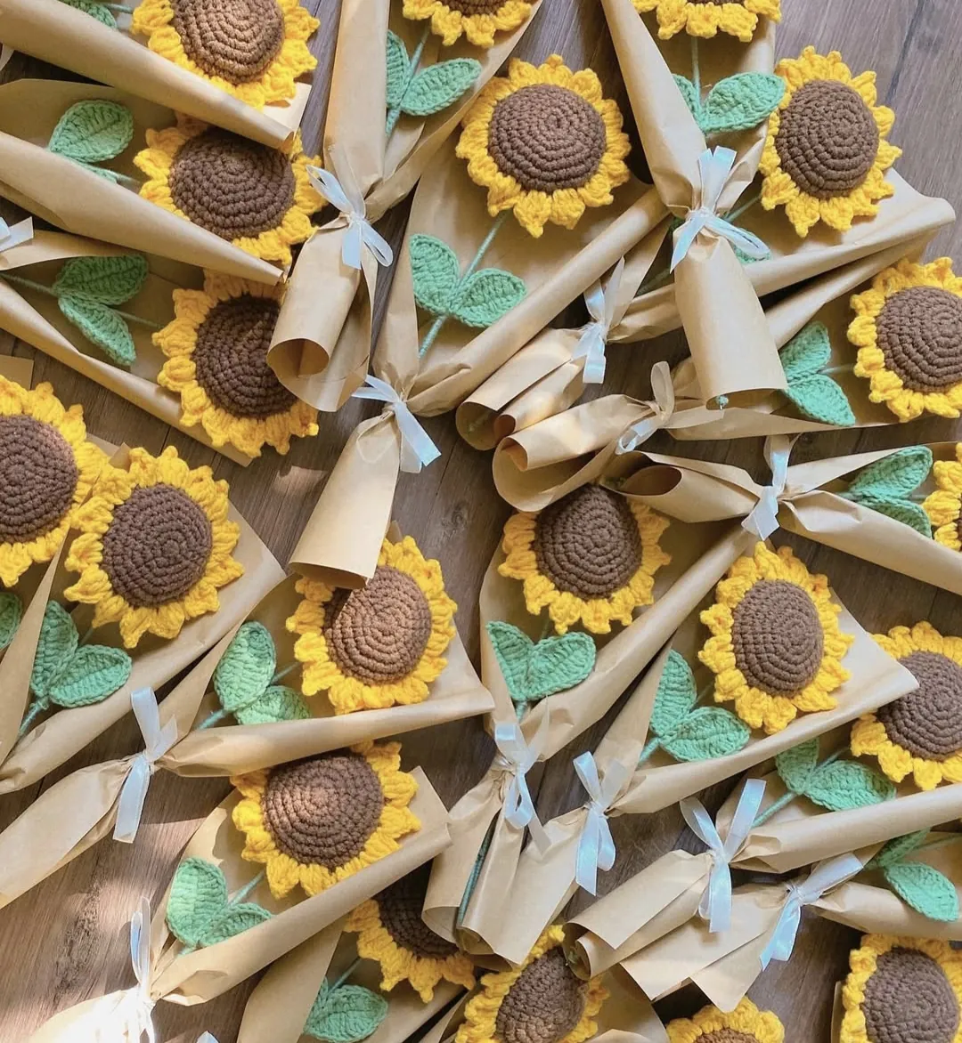 Crochet Rose Shadow Box