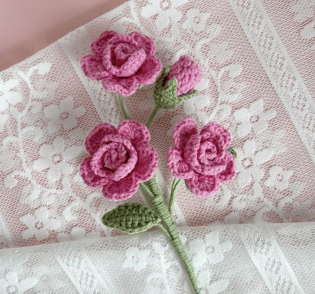 Crochet Sunflower Bouquets