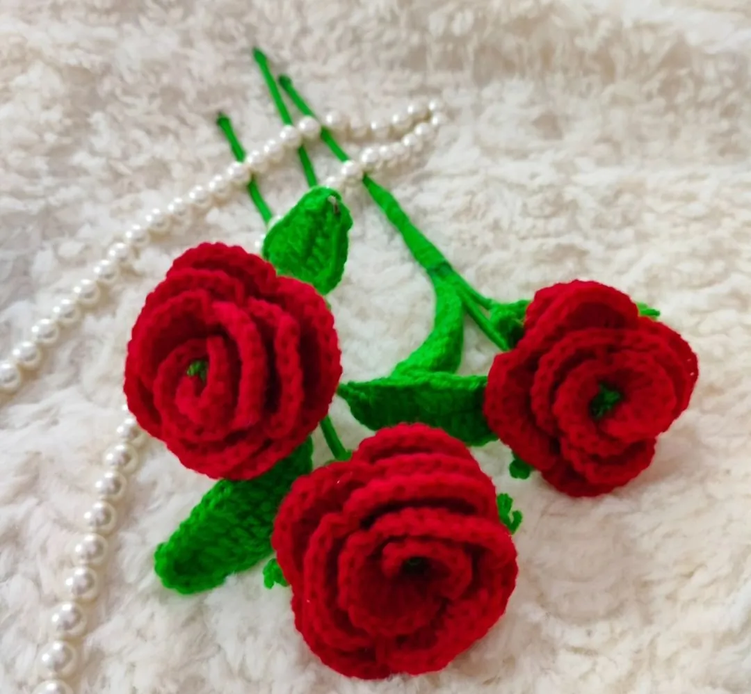 Handmade Crochet Sunflower